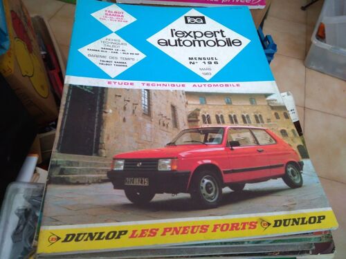 L'Expert Automobile N° 196 Talbot Samba Mars 83