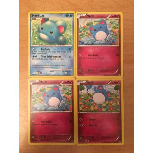 4x Marill (Pokemon)