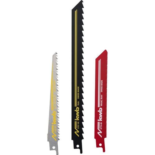 KWB Set de 3 lames de scies sabre - 576003