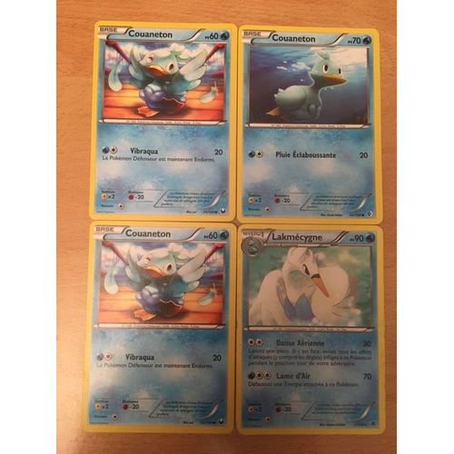 3x Couaneton + Lakmécygne (Pokemon)
