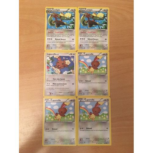 4x Laporeille + 2x Lockpin (Pokemon)