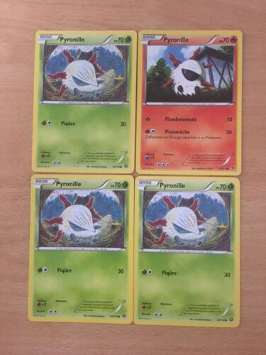 4x Pyronille (Pokemon)