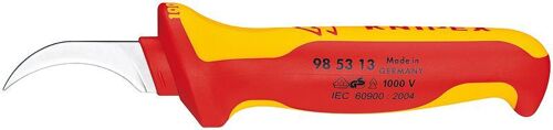 Knipex Couteau à dégainer pour câbles secteur 190 mm - 98 53 13