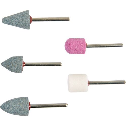 KWB Jeu de mini-meules sur tige céramiques, 5 pièces - 510100