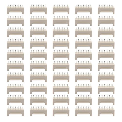 50Pcs Miner Connecteur 2X9P Prise Mâle Droite Broche Double Boucle pour Asic Miner Antminer S9 S9J S9