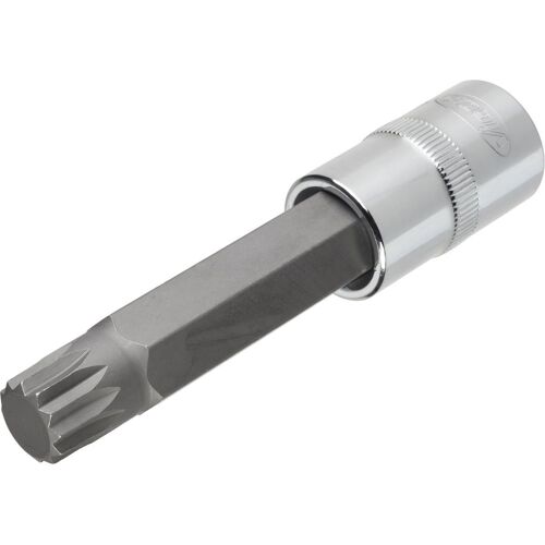Vigor Carré femelle entraînement 12,5 = 1/2 pouce Douille mâle à denture multiple (XZN) pour profil à denture multiple (XZN) - Carré creux 12,5 mm (1/2 pouce) - Profil denture multiple intérieur XZN - Ouv