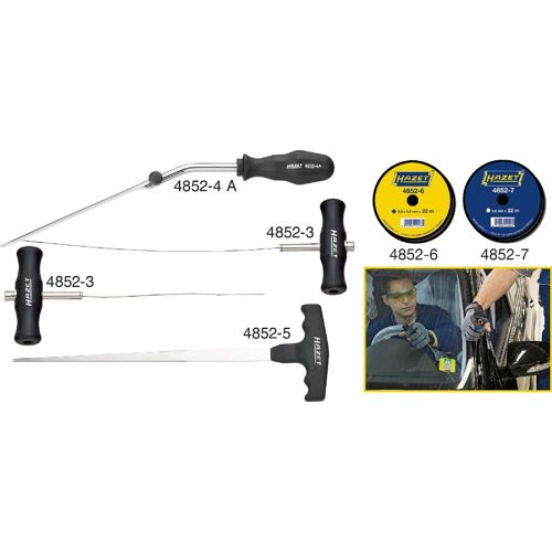 Hazet Jeu d'outils décolle pare-brise de véhicule - Nombre d'outils: 6 - 4852/6