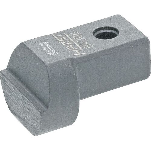 Hazet Attache mâle pour soudure - Carré femelle 9 x 12 mm - Longueur totale: 25 mm - 6430C