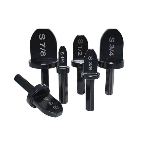 6PC Poignée Triangulaire Tube Expander Climatiseur Tube En Cuivre Outil D'expansion Tube En Cuivre Expandeur