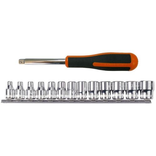 Bahco Assortiment de douilles 1/4, 14 PCS - 6729SM""