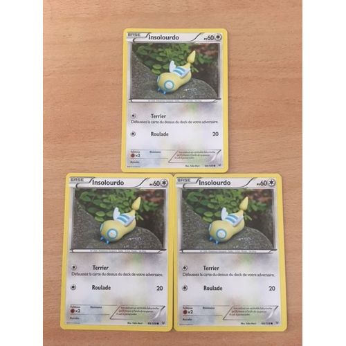 3x Insolourdo (Pokemon)