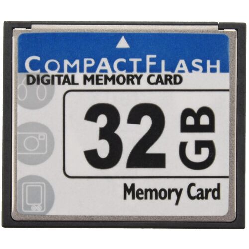 Carte mémoire flash professionnelle de 32 Go (blanc et bleu)