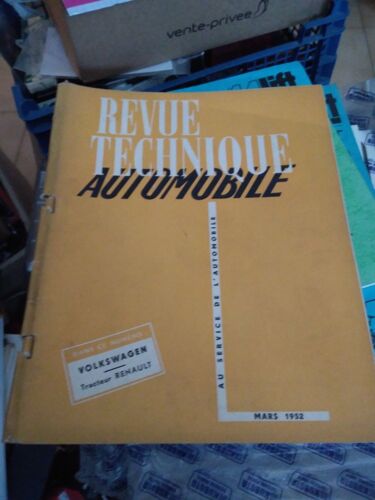 Revue Technique Volkswagen Tracteur Renault 0
