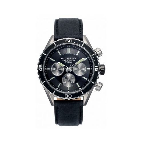 Viceroy Watches Mod. Sportif 471041-57 - Titanium - Leather/Cuoio - Chronograph - 42mm - 100 Meters