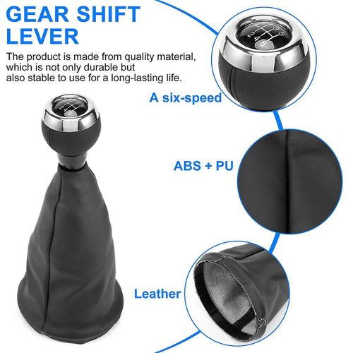 Housse De Protection Du Pommeau De Levier De Vitesse Manuel À 6 Vitesses De Voiture Pour Mini R55 R56 R57 R58 R59 R60 R61