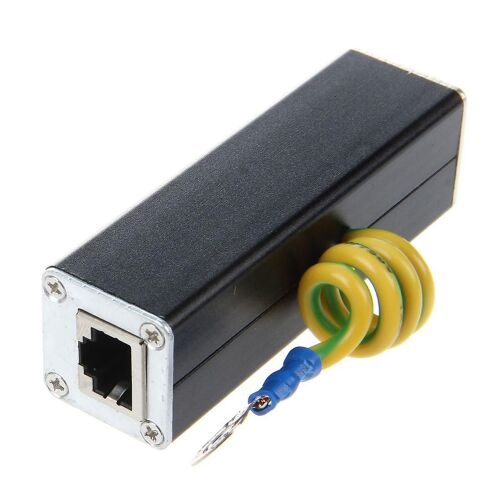 semoic RJ45 Plug Ethernet Réseau Parasurtenseur Parafoudre 100MHz