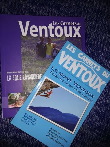 Lot 2 Carnets Du Ventoux