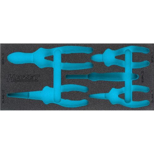 Hazet Garniture en mousse souple bimatière - 163-375L