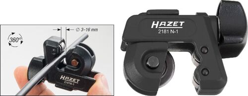 Hazet Coupe-tubes, petit modèle - Longueur totale: 52 mm - 2181N-1