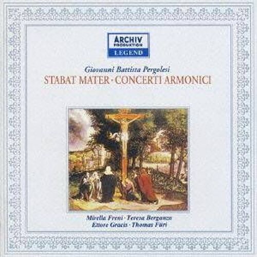 Pergolesi = Pergolèse : Stabat Mater, Concerti Armonici, Mirella Freni, Teresa Berganza