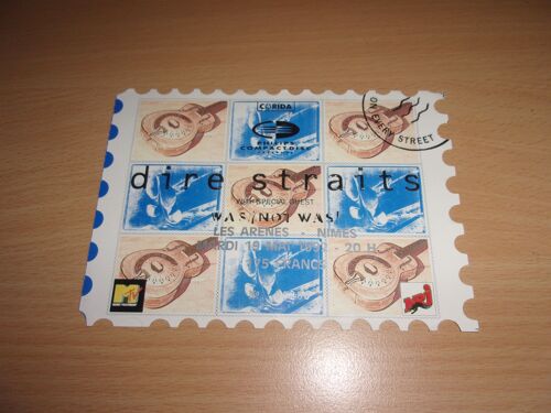 Rare Ticket De Concert : Dire Straits With Special Guest Was Not Was - Les Arenes - Nimes - Mardi 19 Mai 1992 - 20 H - N°00266