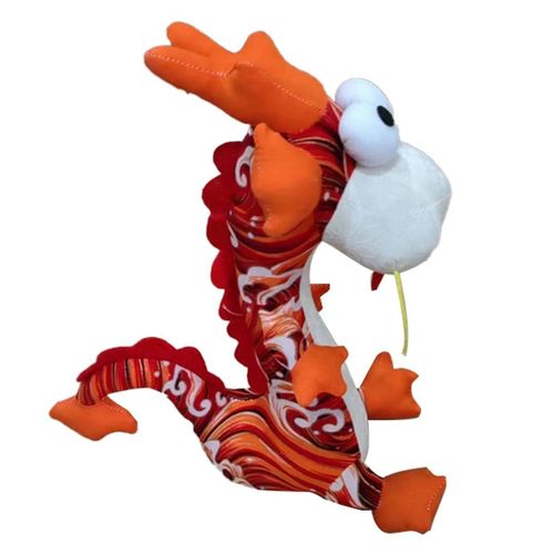 2024 Animal En Peluche En Peluche Dragon Chinois,11in En Peluche Dragon En Vrac,Jouet En Peluche Dragon,Dr En Peluche