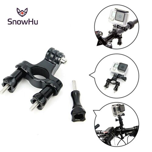 CNYO® SnowHu pour Gopro Accessoires Vélo Moto Guidon Tige de Selle Pole Mount Trépied pour Go pro Hero 6 5 4 3 + Caméra yi SJCAM SH01