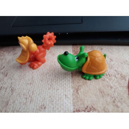 Figurines Kinder De La Série Clips Animaux 2 Objets