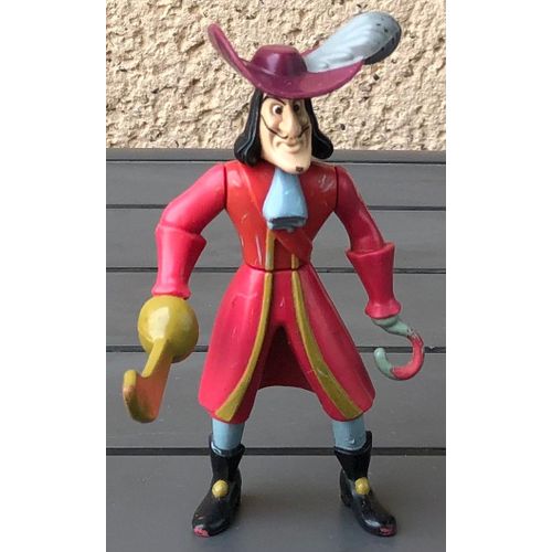 Figurine Capitaine Crochet, Peter Pan, Walt Disney, Dessin Animé