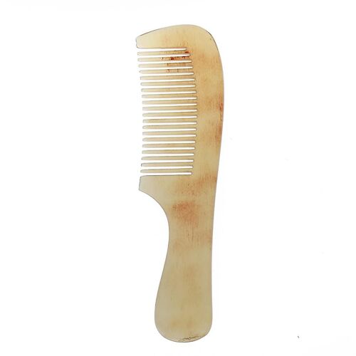 Professionnel Beauté Corne De B?Uf Peigne Peigne Brosse Spa Massage