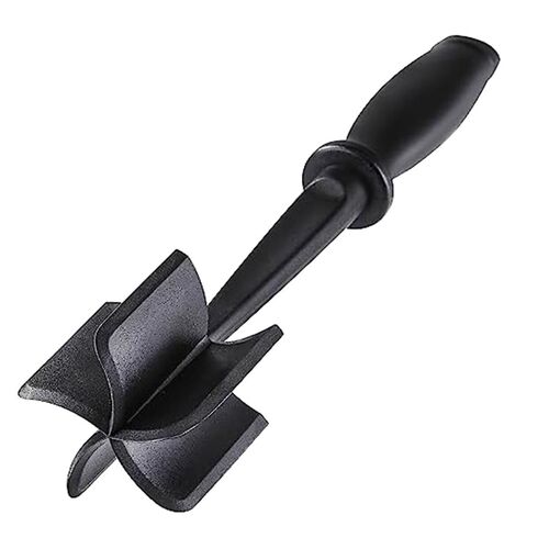Hachoir À Viande Pour B?Uf Haché, 5 Lames Incurvées, Presse-B?Uf Haché, Hachoir À Spatule À Viande En Nylon, Outil De Cuisine Mix And Chop