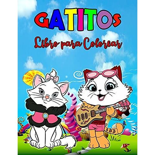 Gatitos Libro Para Colorear