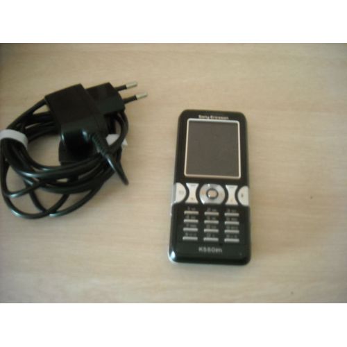 Sony Ericsson K550i Cyber-shot Noir de jais