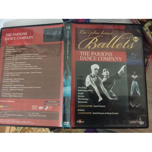 The Parsons Dance Company" Dvd Les Plus Beaux Ballets N° 58 - Port Mini