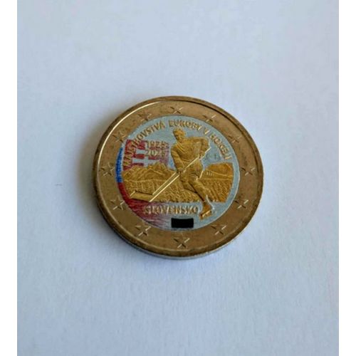 Slovaquie 2025 ¿ Hockey Sur Glace - 2 Euros Couleur Colored Color