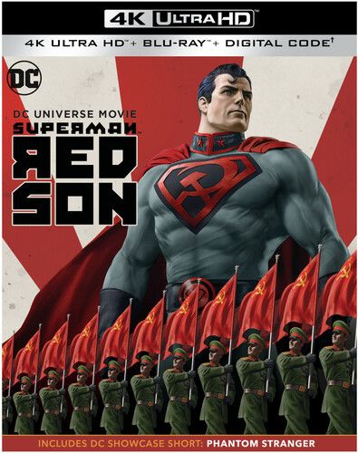 Superman: Red Son Mfv [Ultra Hd] Black, With Blu-Ray, 4k Mastering, Digital C