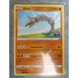 Carte Pokemon Onix 036/078 - Eb10.5 - Pokemon Go - Vf