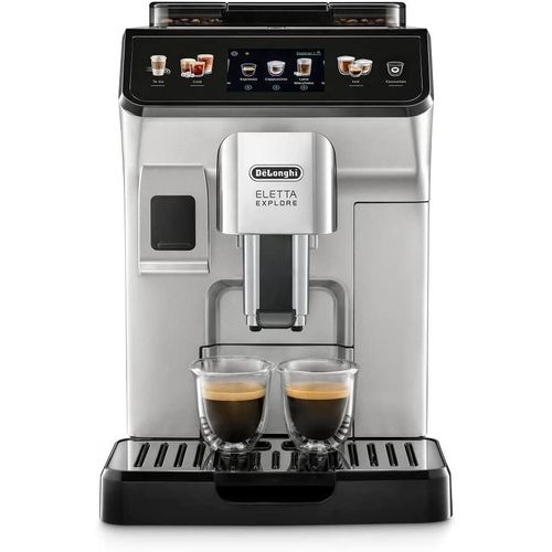 DeLonghi Eletta Explore Machine à Expresso entièrement Automatique 1,8 L (ECAM450.55.S)