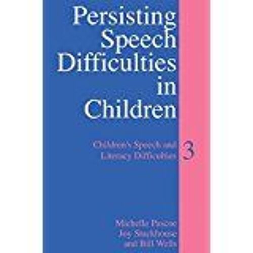 Persisting Speech Difficulties In Children
