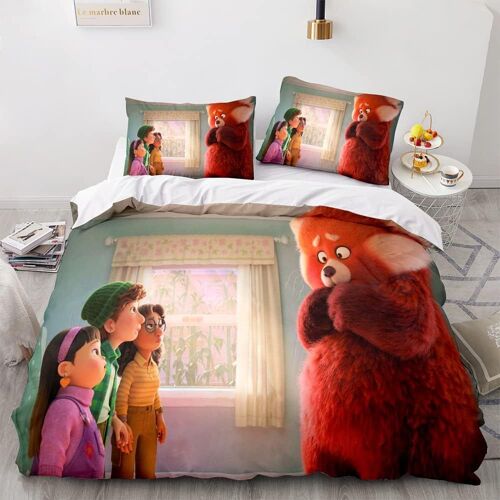 D Anim¿¿S Housse De Couette Fille Parure De Lit Pi¿¿Ces,Housse De Couette Avec Taie D'oreiller Xcm (Dessin Anim¿¿ ,X Cm)