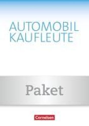Automobilkaufleute Band 3: Lernfelder 9-12 - Fachkunde Und Arbeitsbuch