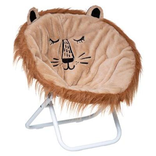 Fauteuil Enfant Pliant "Lion" 51cm Naturel