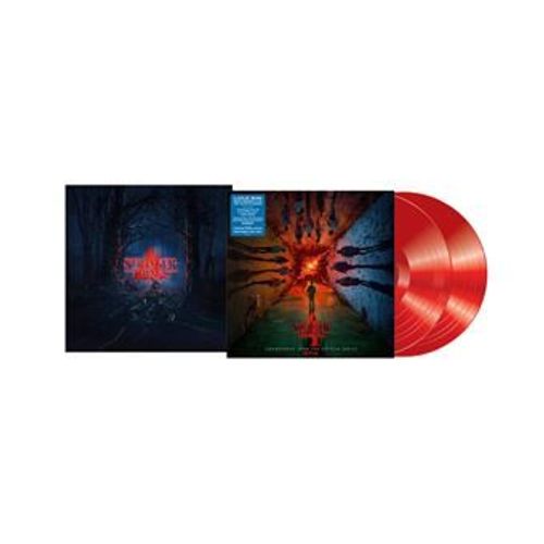 Stranger Things : Soundtrack From The Netflix Series, Season 4 Exclusivité Fnac Vinyle Rouge Transparent