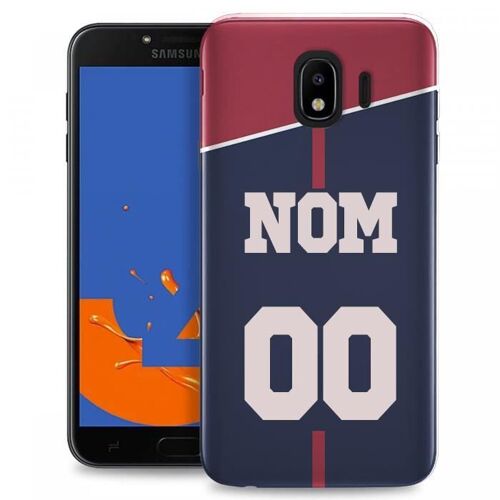 Coque TPU - Foot Paris - Samsung J4 Plus 2018 - Ultra-mince - Protection optimale - Anti-dérapant