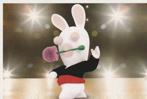 N°42 - Stickers Image Panini Carrefour The Lapins Cretins
