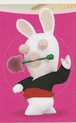 N°4 - Stickers Image Panini Carrefour The Lapins Cretins