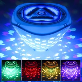 Lumière de Spa à LED, Lumière de Piscine Flottante Etanche IP68, Utilisée pour Spa, Piscine,Etang, Baignoire, Pelouse, Fête