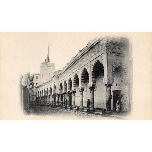 Cpa Debut Xx Eme Siecle - N° 54 - Alger - Grande Mosquee - Rue De La Marine -9 Cm X 14 Cm
