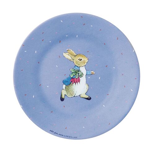 Assiette À Dessert Pierre Lapin - Bleue - Petit Jour Paris