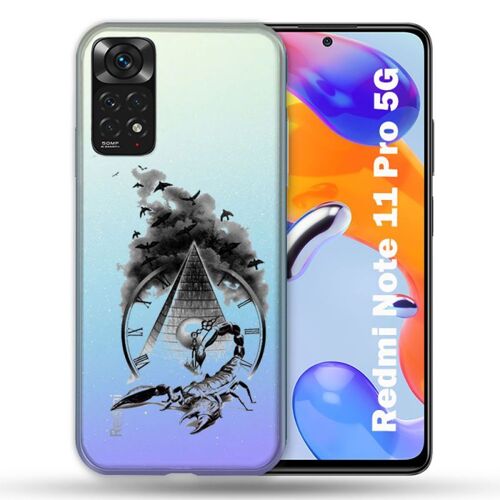 Coque Transparente Pour Xiaomi Redmi Note 11 / 11s Scorpion